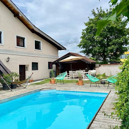 Baeckerhaus - Wohnung Mit Pool Und Garten Гмунден Екстер'єр фото