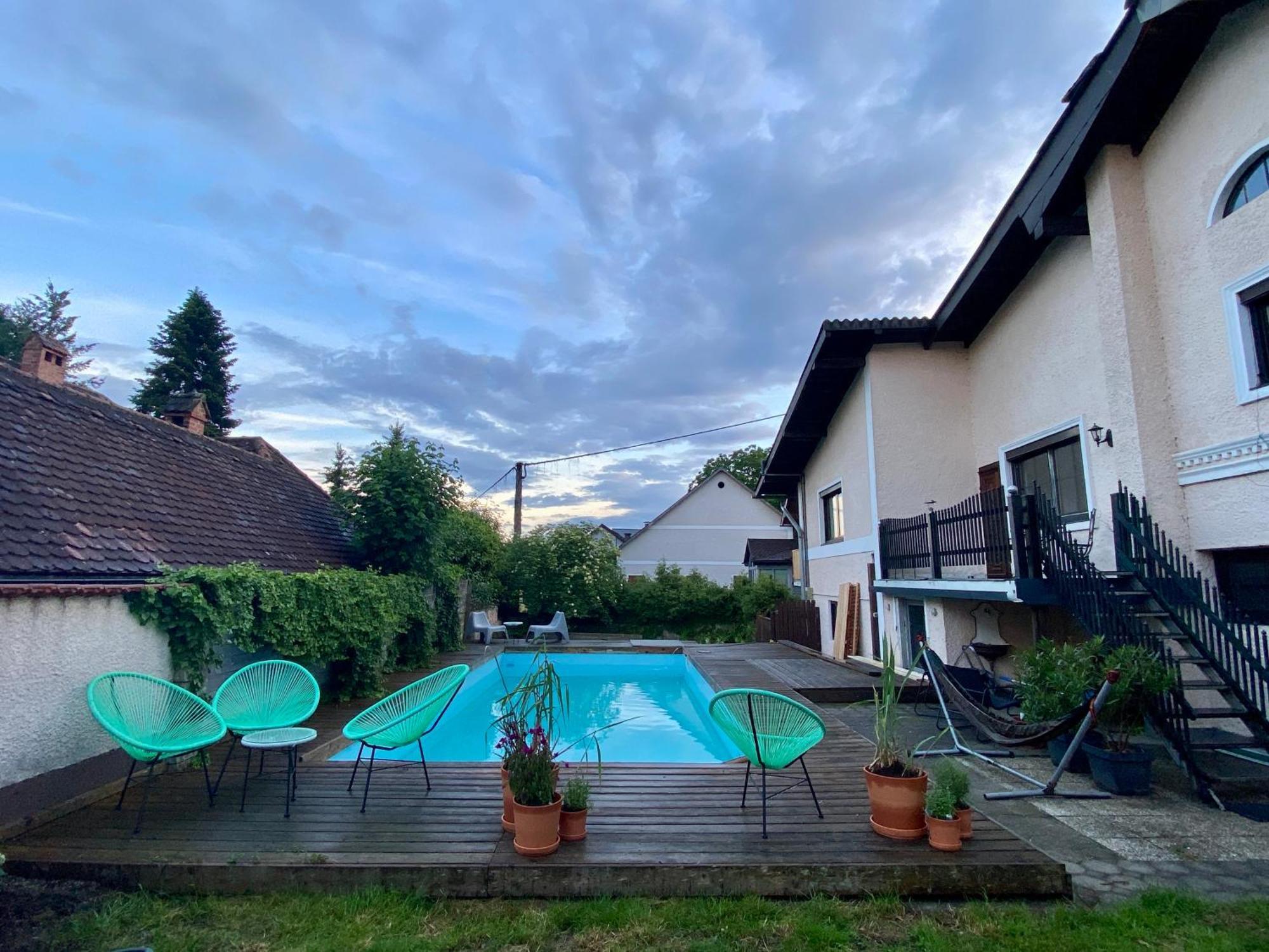 Baeckerhaus - Wohnung Mit Pool Und Garten Гмунден Екстер'єр фото