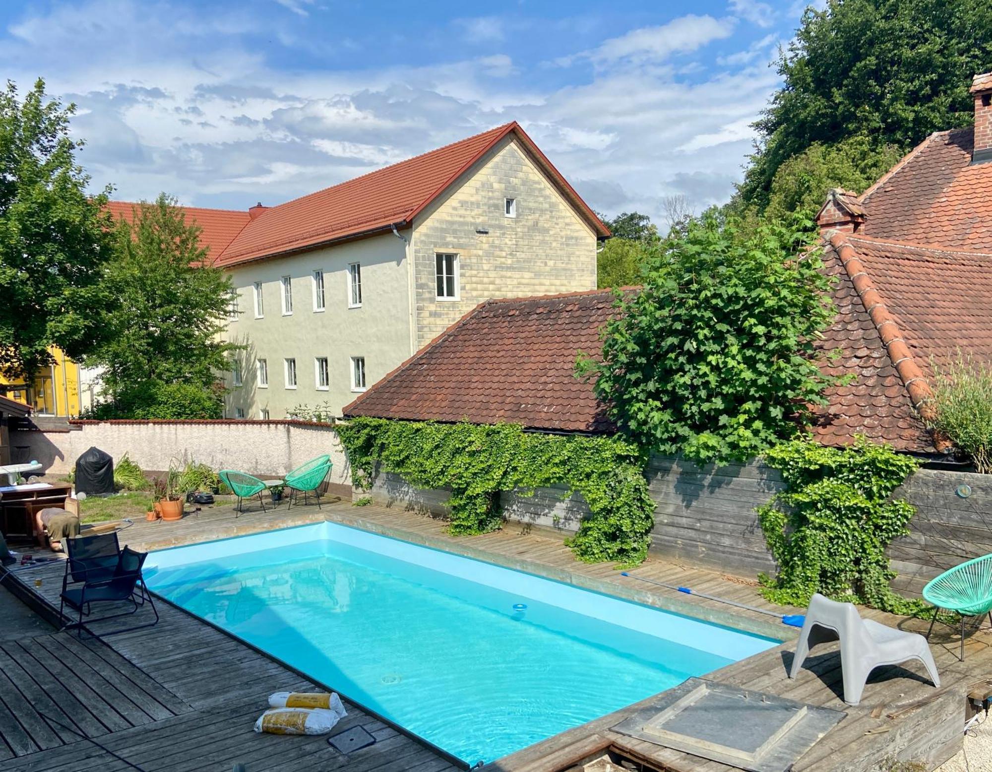 Baeckerhaus - Wohnung Mit Pool Und Garten Гмунден Екстер'єр фото