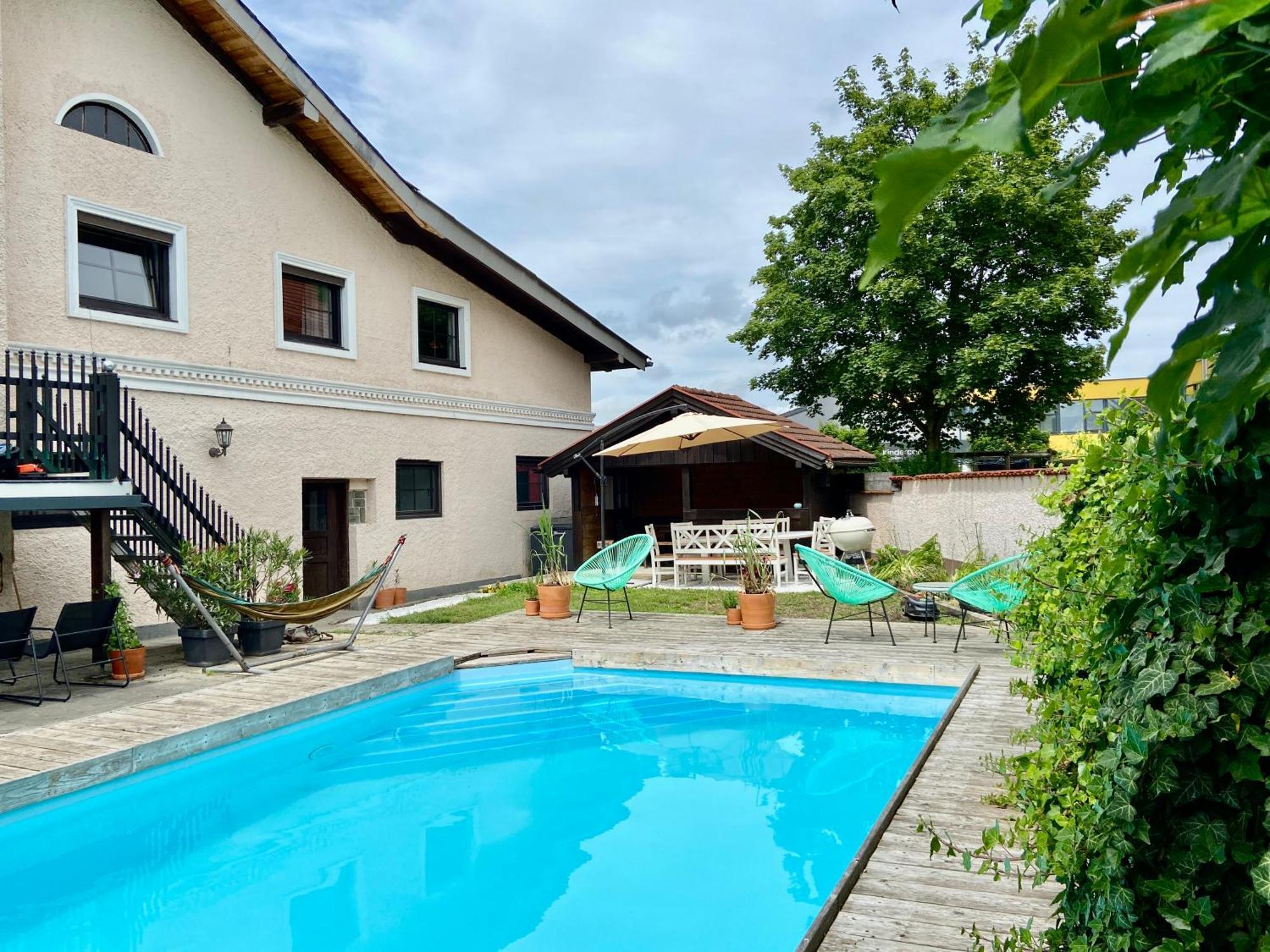 Baeckerhaus - Wohnung Mit Pool Und Garten Гмунден Екстер'єр фото
